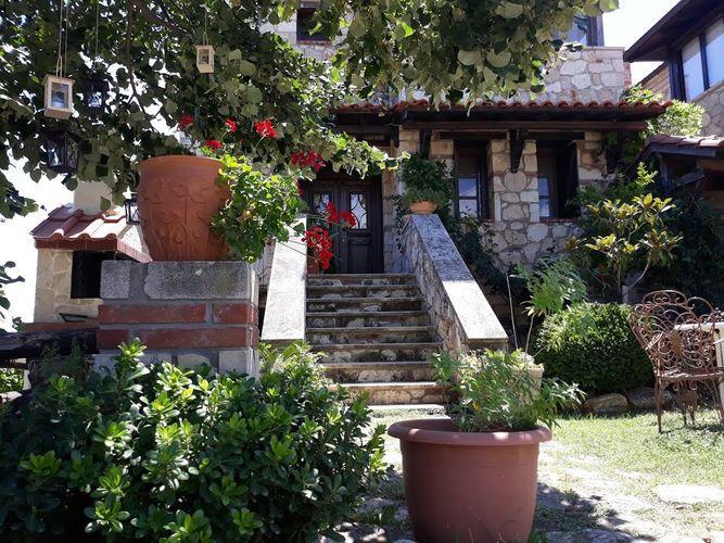 Stone House Andromeda Vila Psakoudia Exterior foto